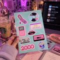 Y2K Digital Sticker Pack | Retro 2000s Cute Stickers | Flip Phone, CD, iPod & More | Printable & Digital Stickers